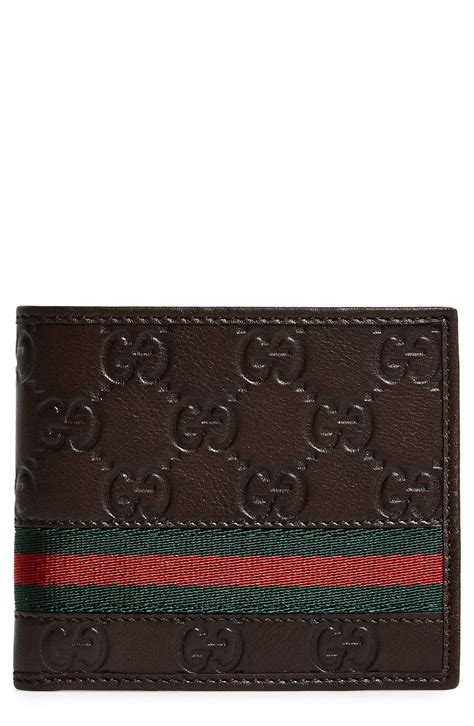 mens designer wallets gucci|men's Gucci wallets nordstrom.